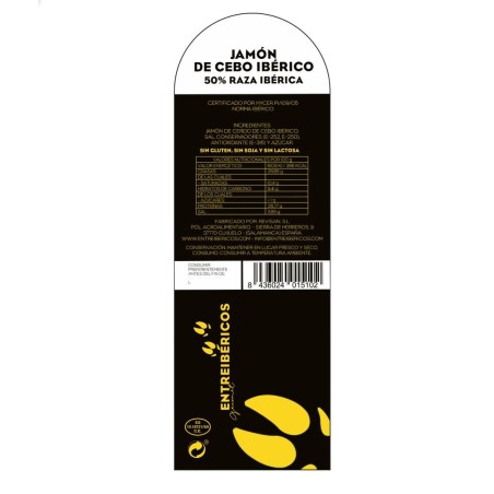Jambon de cebo ibérique 50 % race ibérique