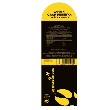 Jamón Gran Reserva genética DUROC