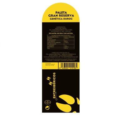Paleta Gran Reserva genética DUROC