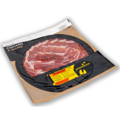 Assiette de jambon ibérique de bellota 50 % race ibérique - COUPÉ À LA MAIN