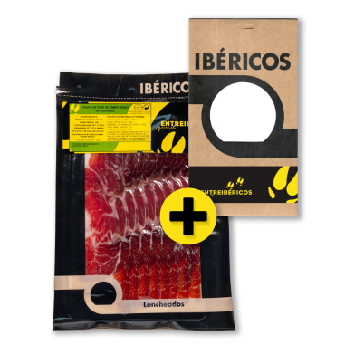 Cebo de Campo Iberico Shoulder Ham 50% Black Iberian - SLICED 100 g