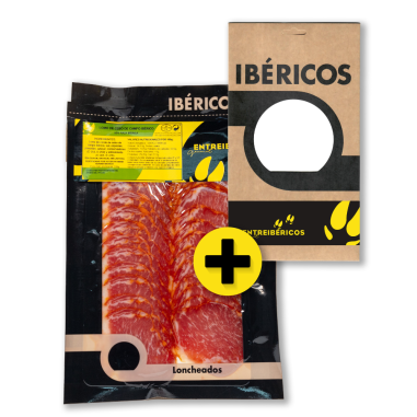 Lomo de Cebo de Campo Ibérico 50% raza ibérica - LONCHEADO 100 Gr.