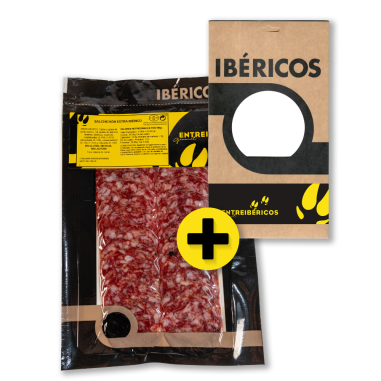 Acorn-fed Iberico Salchichón Extra - SLICED 100 g