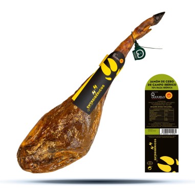 Jambon de cebo de campo ibérico 75 % race ibérique A.O. Guijuelo