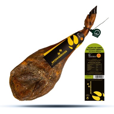 Cebo de Campo Iberico Shoulder Ham 75% Black Iberian DO Guijuelo.