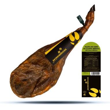 Cebo de Campo Iberico Shoulder Ham 50% Black Iberian